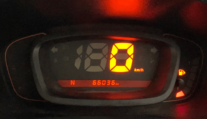 2017 Renault Kwid CLIMBER 1.0 AMT, Petrol, Automatic, 66,034 km, Odometer Image