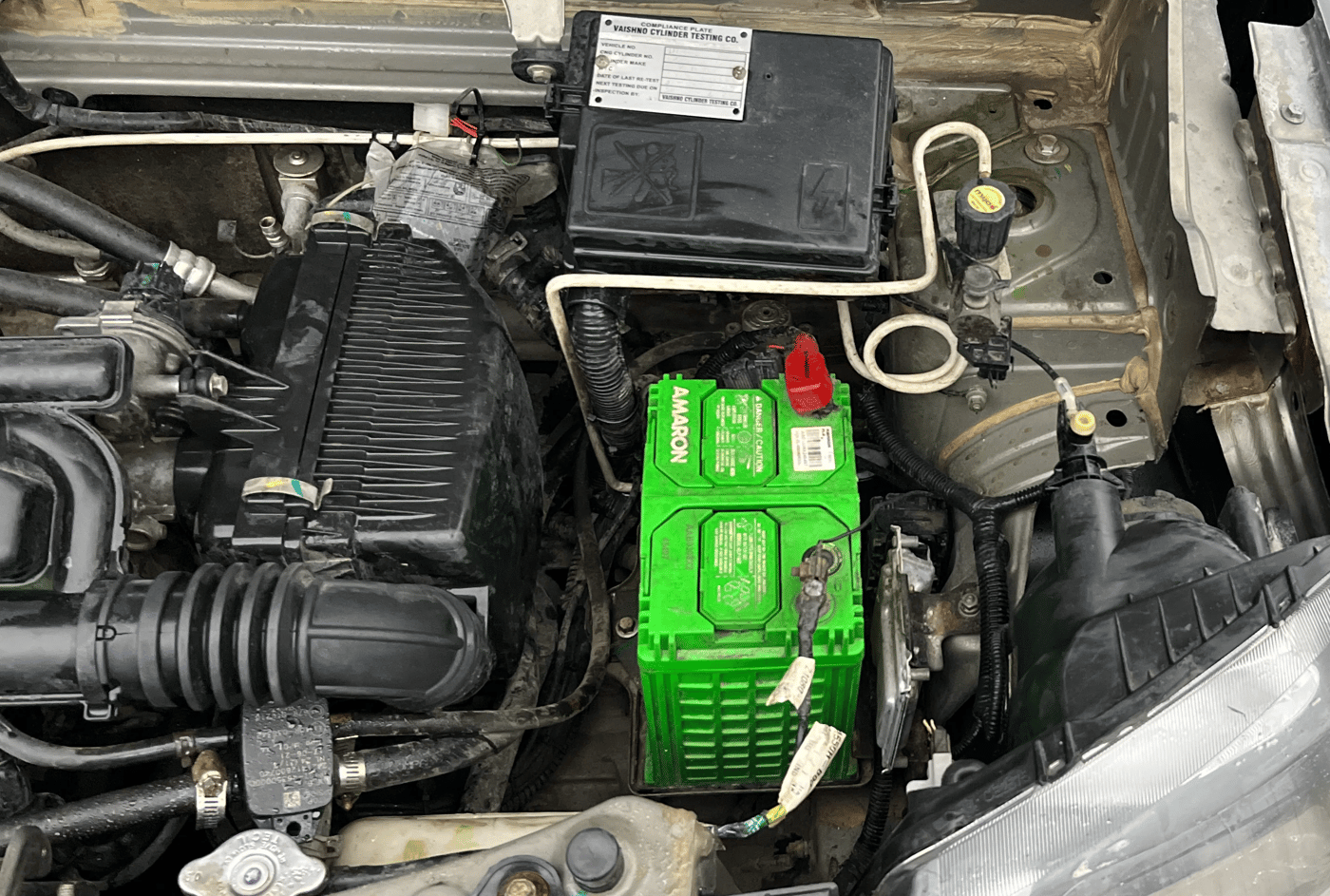 2016 Renault Kwid RXT 0.8, CNG, Manual, 1,000 km, Engine View - Left