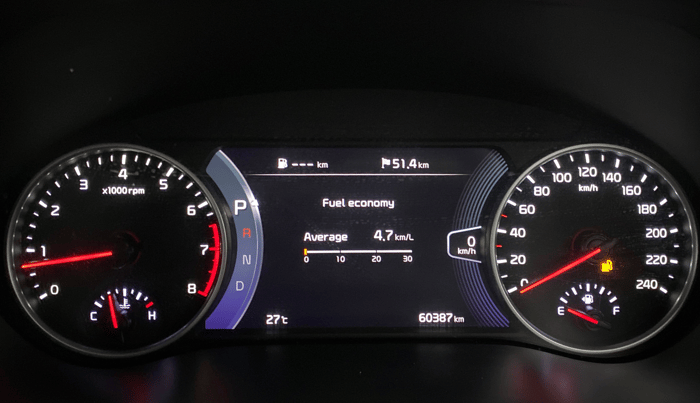 2022 KIA SELTOS GTX PLUS DCT 1.4 PETROL, Petrol, Automatic, 60,384 km, Odometer Image
