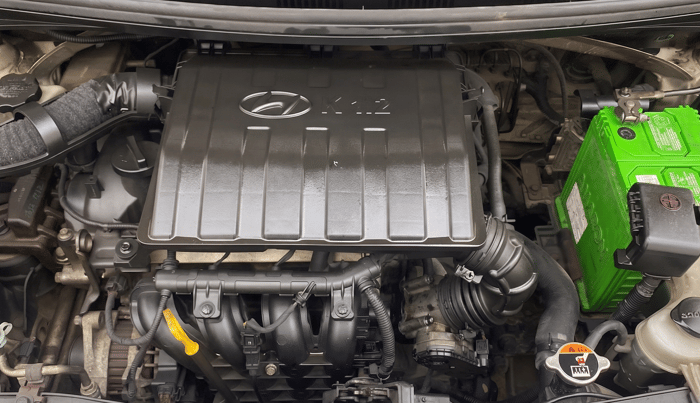 2014 Hyundai Xcent SX 1.2 (O), Petrol, Manual, 95,557 km, Engine View