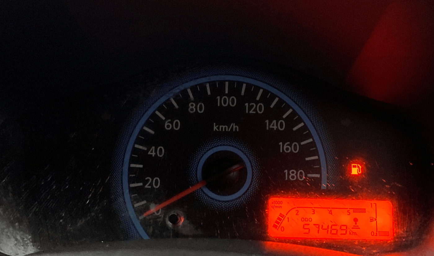 2019 Datsun Go T(O), Petrol, Manual, 57,461 km, Odometer Image