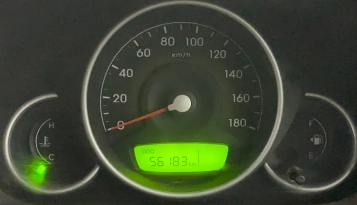 2015 Hyundai Eon MAGNA +, Petrol, Manual, 56,175 km, Odometer Image