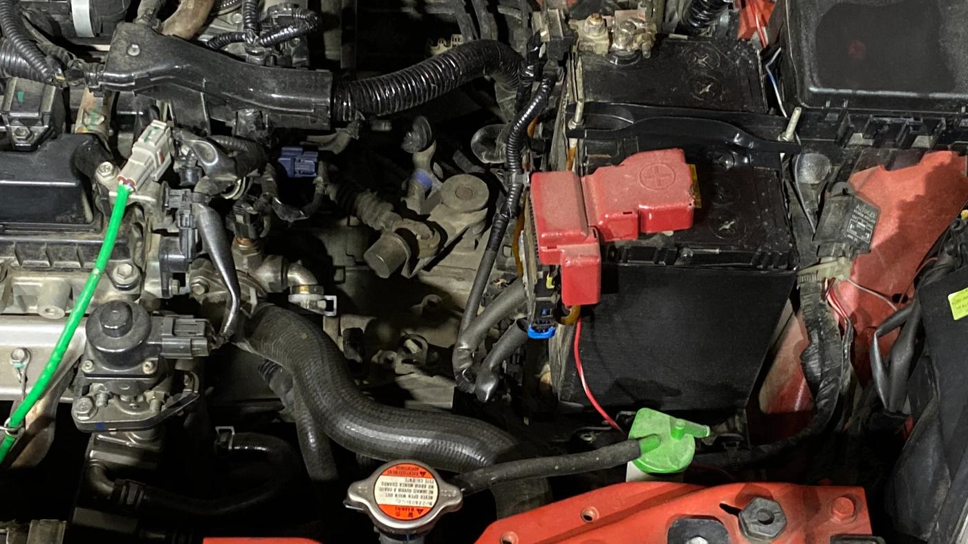 2021 Maruti Swift VXI, Petrol, Manual, 59,978 km, Engine View - Left