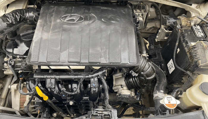 2019 Hyundai Grand i10 SPORTZ 1.2 KAPPA VTVT, Petrol, Manual, 71,094 km, Engine View