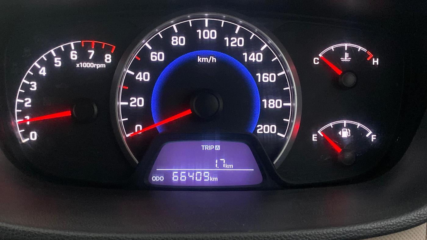 2013 Hyundai Grand i10 SPORTZ 1.2 KAPPA VTVT, Petrol, Manual, 66,349 km, Odometer Image