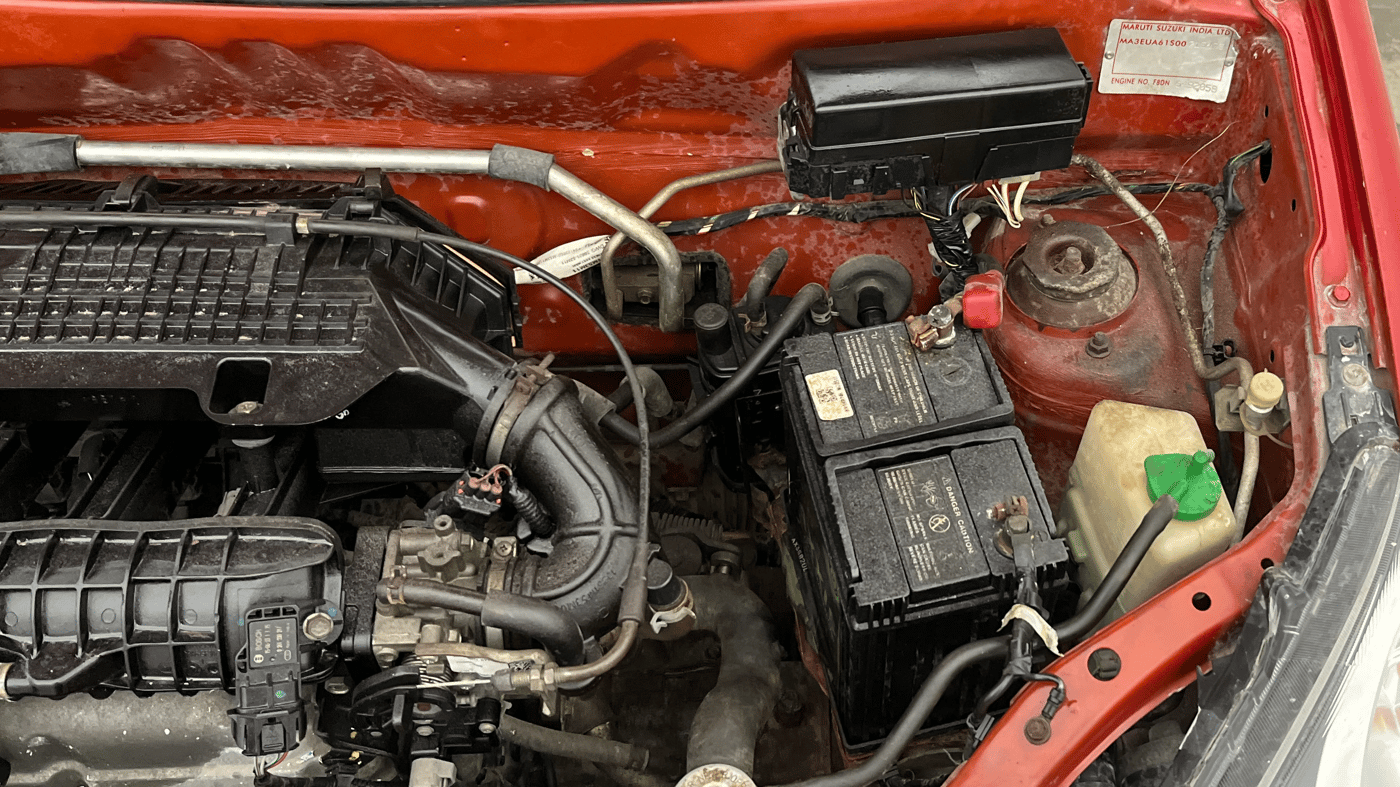 2015 Maruti Alto 800 LX, Petrol, Manual, 23,141 km, Engine View - Left