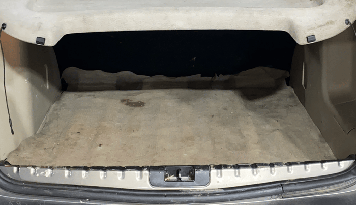 2016 Nissan Terrano XL (D), Diesel, Manual, 1,18,643 km, Boot Inside