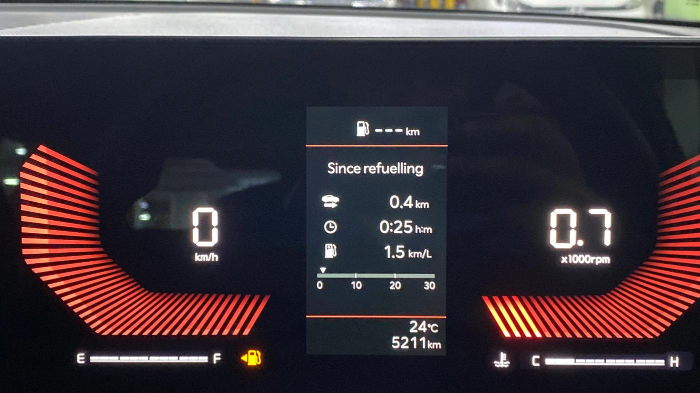 2025 KIA SYROS HTK (O) 1.5 Diesel 6MT, Diesel, Manual, 5,196 km, Odometer Image