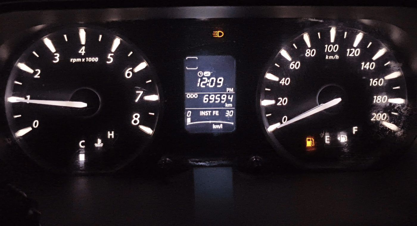 2014 Tata Zest XT PETROL, CNG, Manual, 70,204 km, Odometer Image