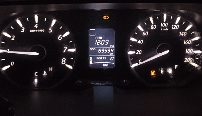 2014 Tata Zest XT PETROL, CNG, Manual, 69,562 km, Odometer Image