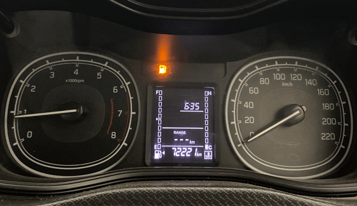 2020 Maruti Vitara Brezza LXI, Petrol, Manual, 72,193 km, Odometer Image