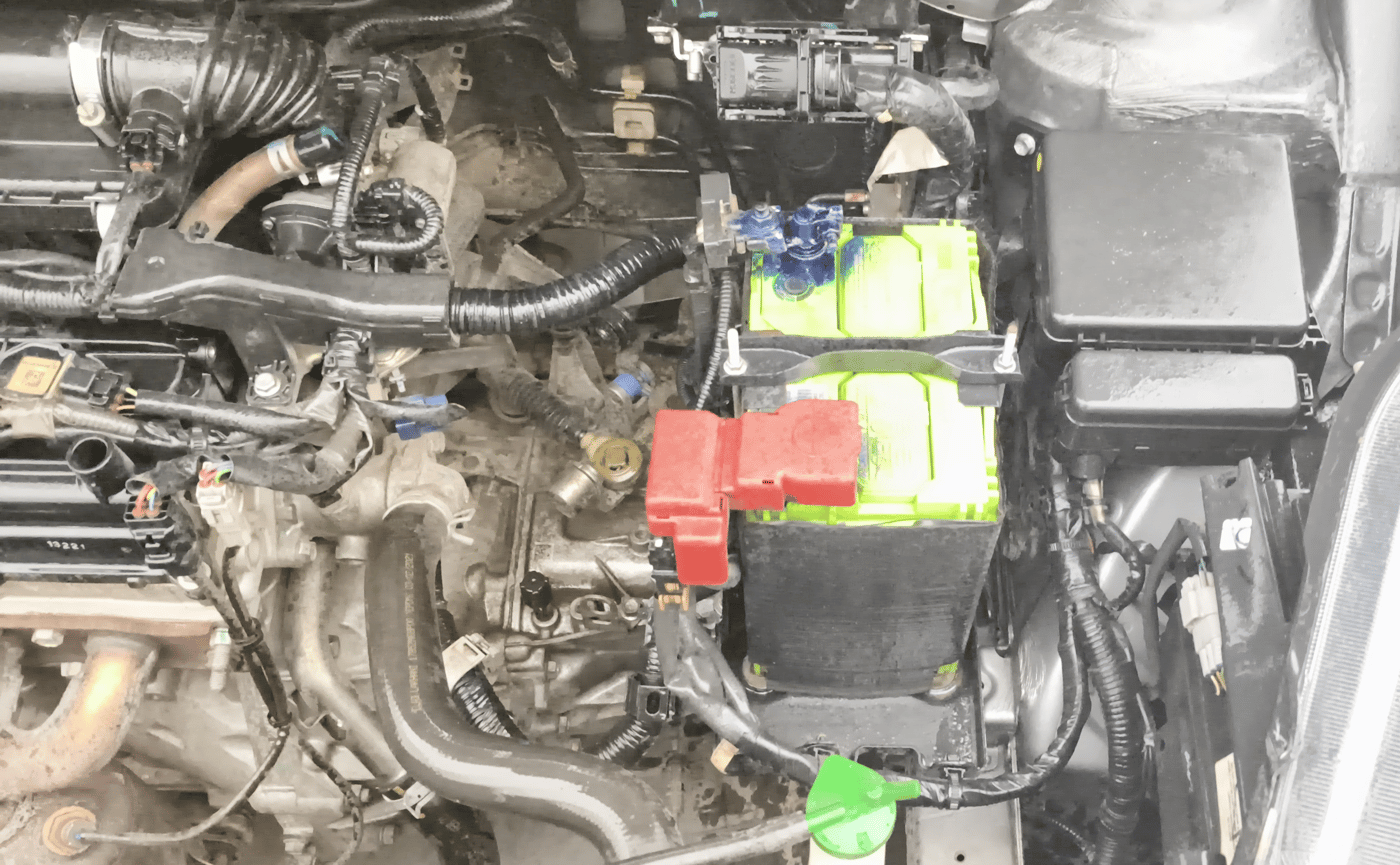 2021 Maruti Baleno ALPHA PETROL 1.2, Petrol, Manual, 1,24,770 km, Engine View - Left