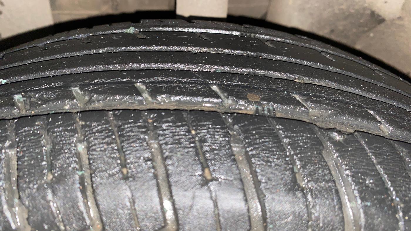 2018 Renault Kwid RXT 0.8, Petrol, Manual, 46,440 km, Left Front Tyre Tread