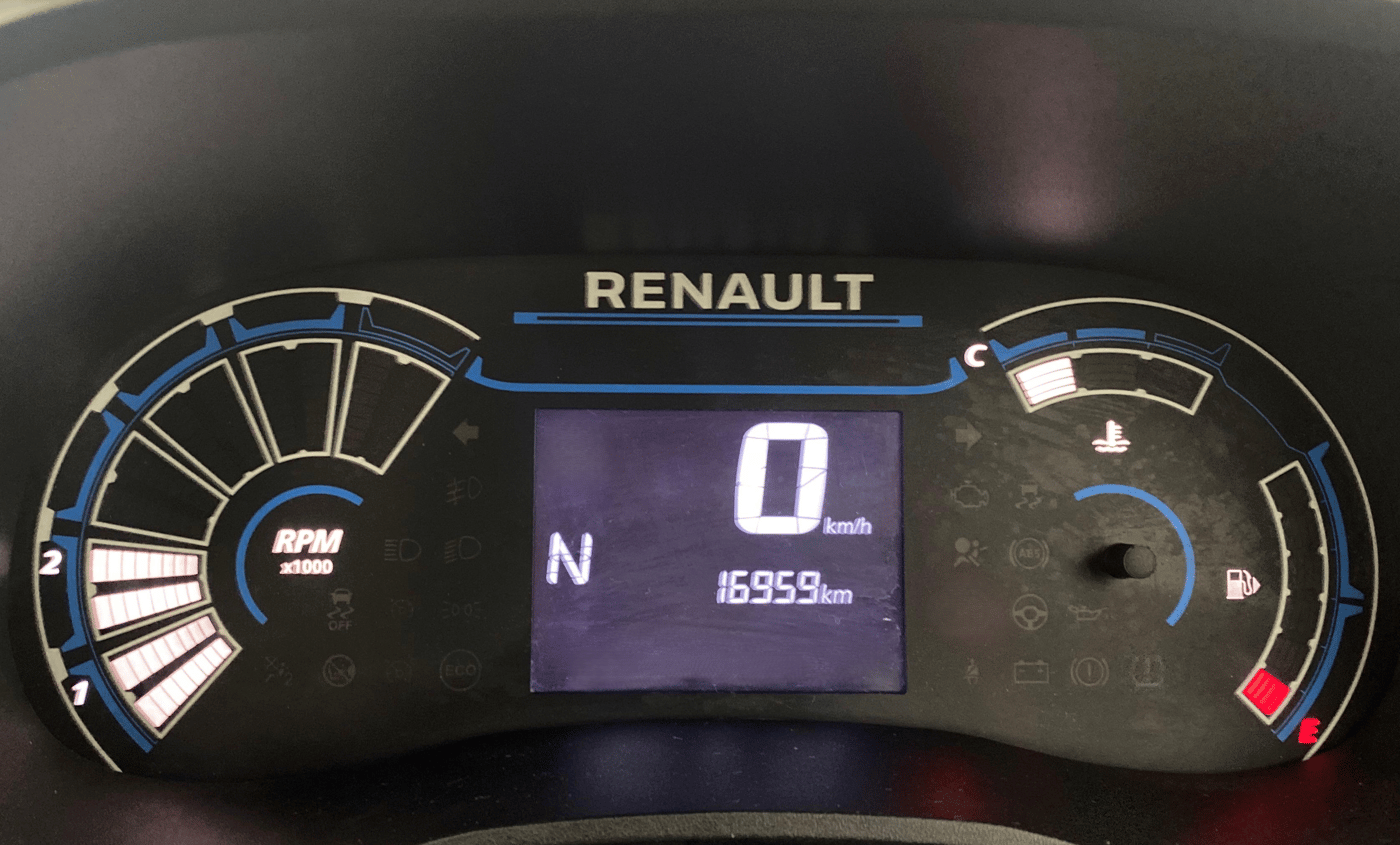 2024 Renault Kwid CLIMBER AMT 1.0, Petrol, Automatic, 16,972 km, Odometer Image