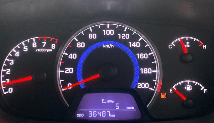 2015 Hyundai Grand i10 MAGNA 1.2 KAPPA VTVT, Petrol, Manual, 36,446 km, Odometer Image