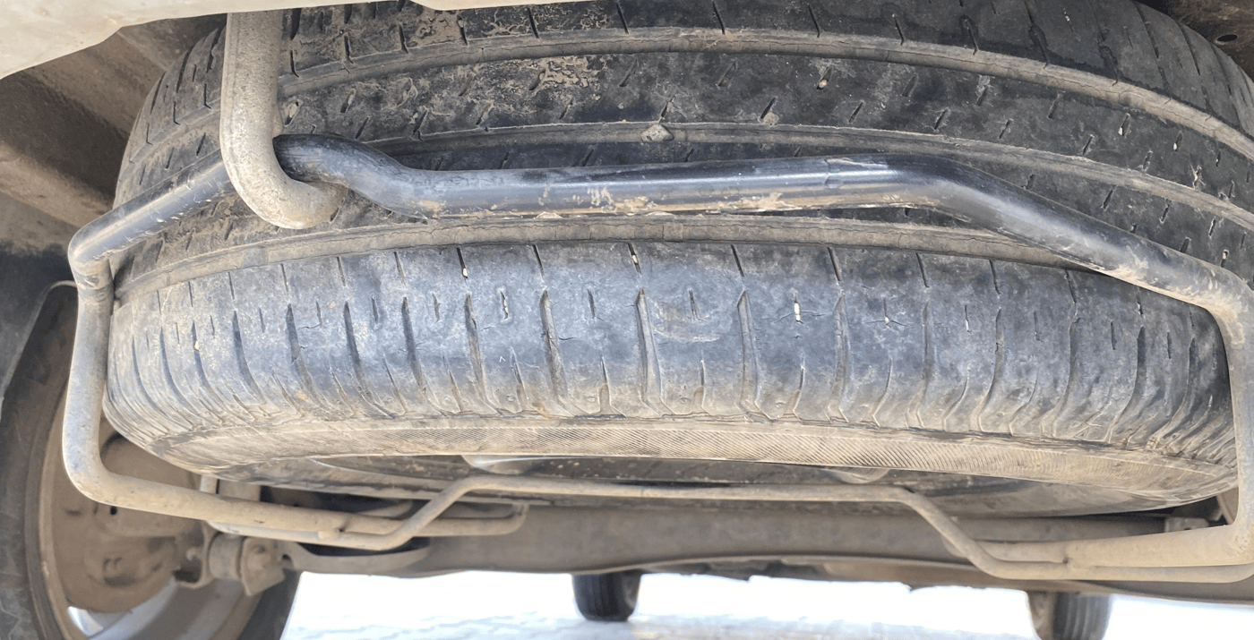 2019 Maruti XL6 ALPHA AT, Petrol, Automatic, 1,24,575 km, Spare Tyre