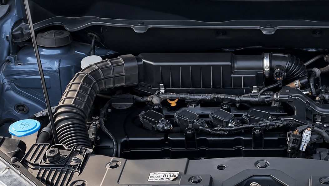 2019 Maruti XL6 ALPHA AT, Petrol, Automatic, 1,24,575 km, Engine View - Right