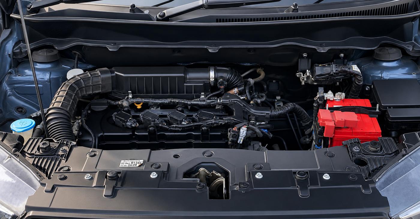 2019 Maruti XL6 ALPHA AT, Petrol, Automatic, 1,24,575 km, Engine View
