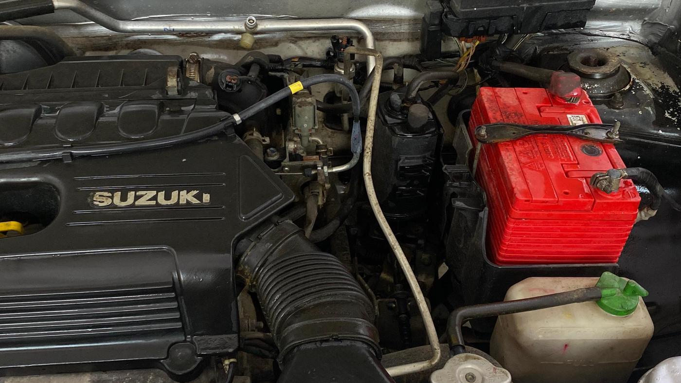 2013 Maruti Alto K10 VXI, Petrol, Manual, 7,648 km, Engine View - Left
