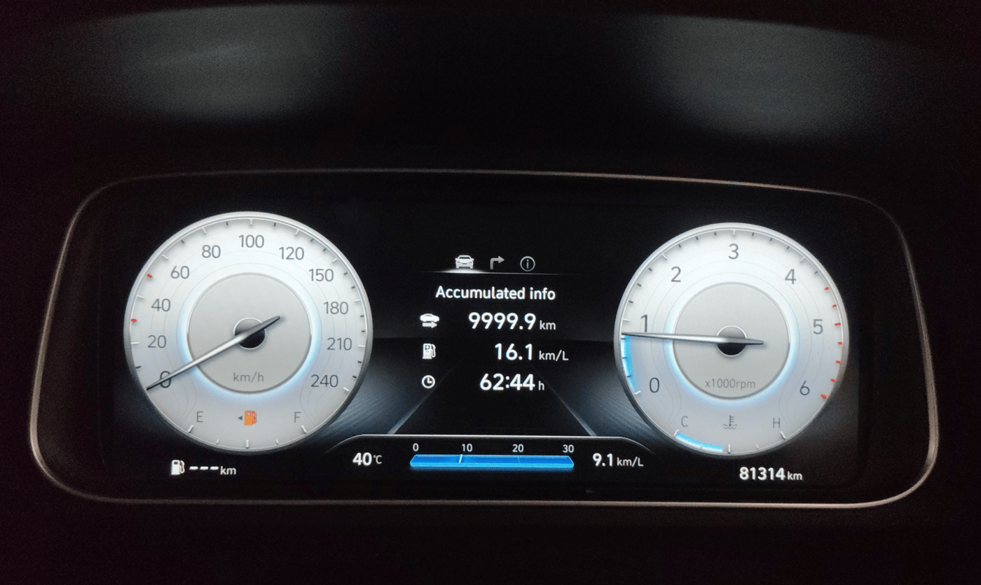 2022 Hyundai ALCAZAR PLATINUM 1.5 MT 7STR, Diesel, Manual, 81,290 km, Odometer Image