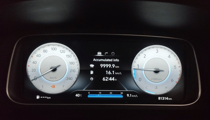 2022 Hyundai ALCAZAR PLATINUM 1.5 MT 7STR, Diesel, Manual, 81,290 km, Odometer Image