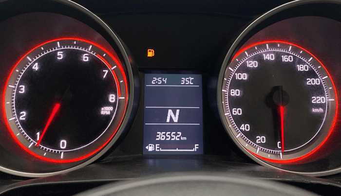 2020 Maruti Swift ZXI AMT, Petrol, Automatic, 36,519 km, Odometer Image