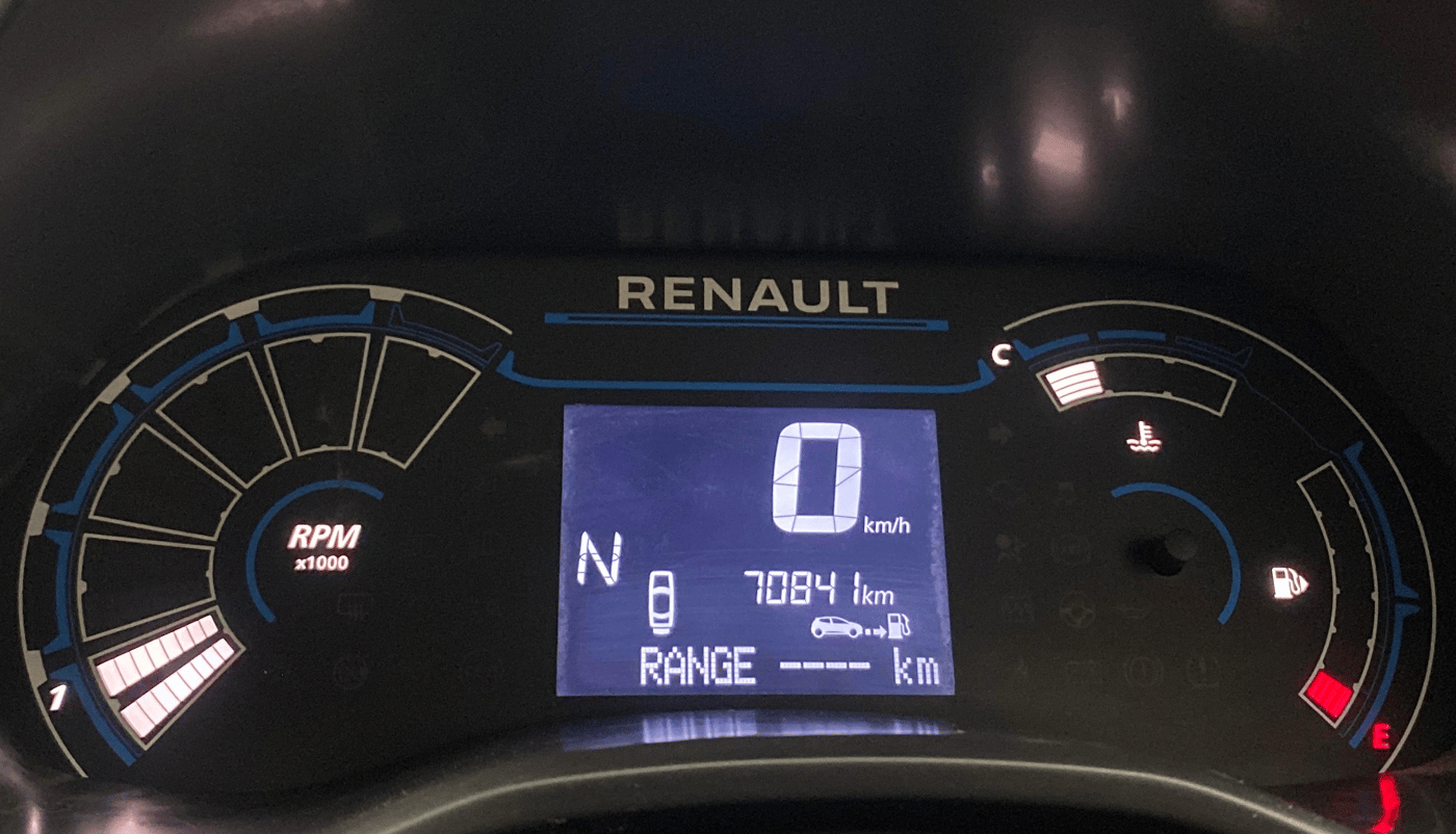 2020 Renault TRIBER RXZ AMT, Petrol, Automatic, 70,819 km, Odometer Image