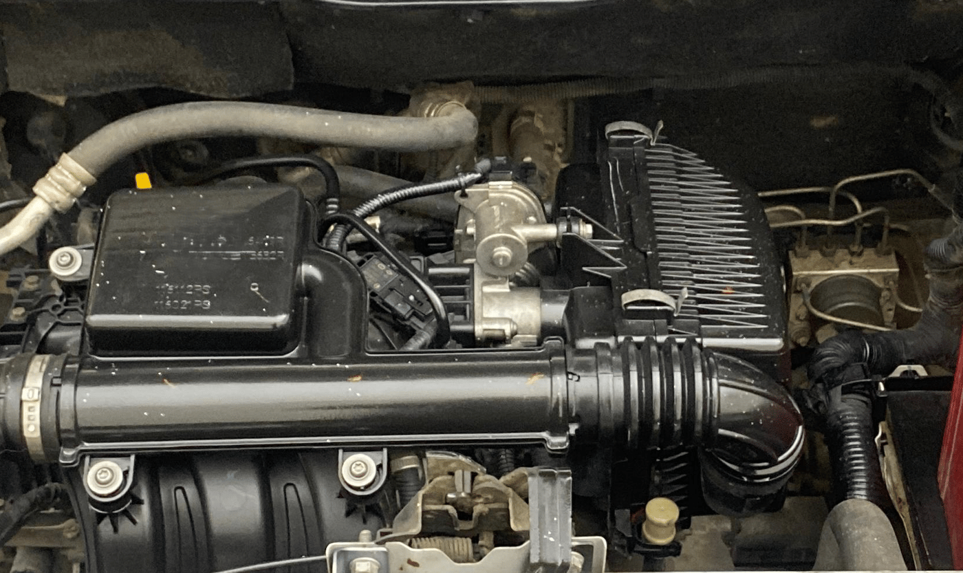 2020 Renault TRIBER RXZ AMT, Petrol, Automatic, 70,819 km, Engine View