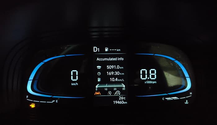 2023 Hyundai VENUE SX (O) 1.0 TURBO DCT, Petrol, Automatic, 19,423 km, Odometer Image
