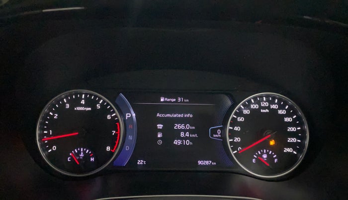 2020 KIA SELTOS GTX PLUS DCT 1.4 PETROL, Petrol, Automatic, 90,284 km, Odometer Image