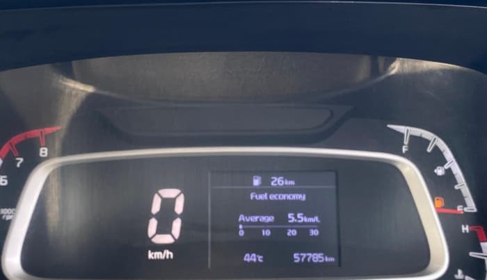 2020 KIA SONET HTE 1.2, Petrol, Manual, 57,816 km, Odometer Image