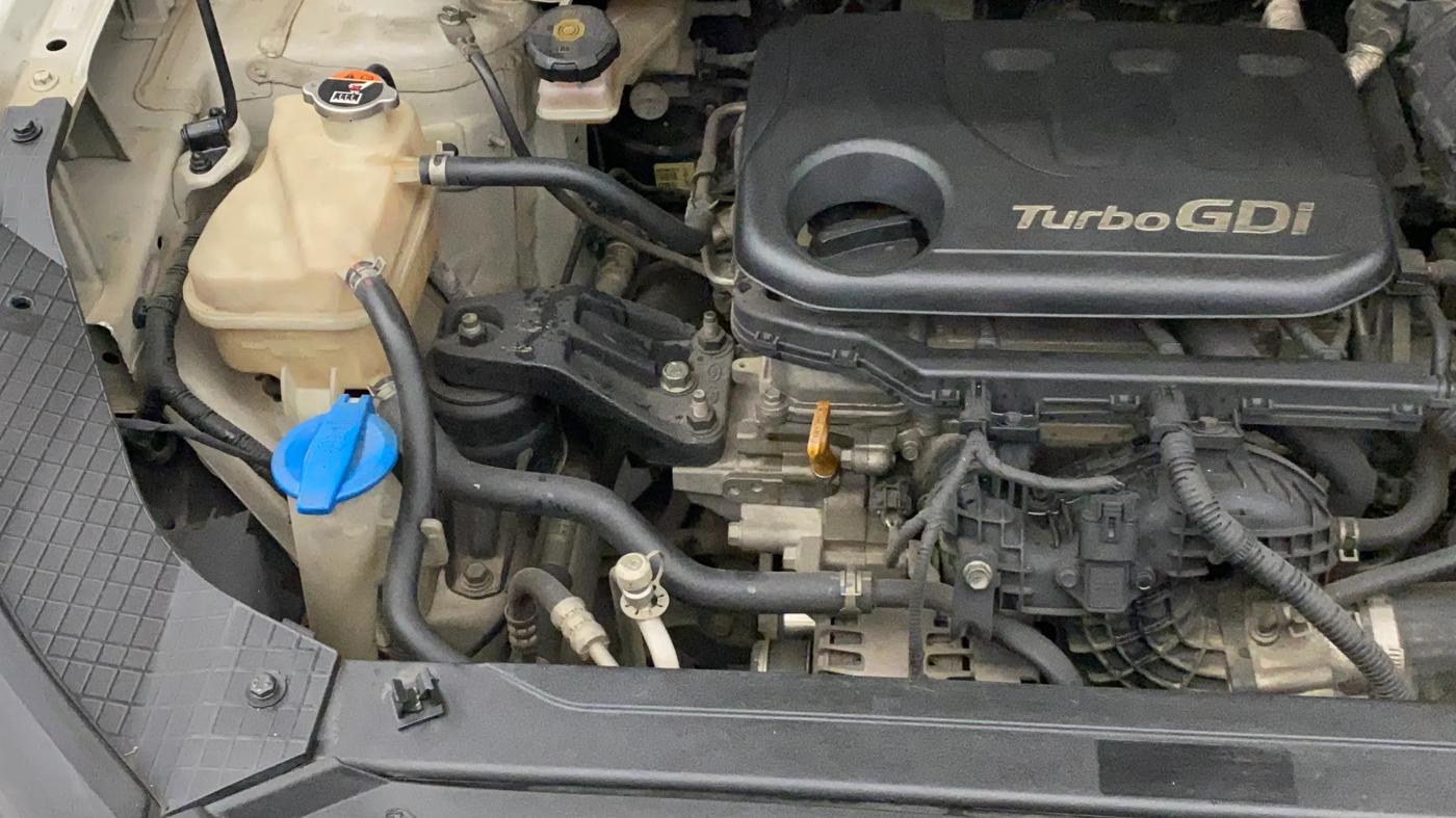 2021 Hyundai VENUE S 1.0 TURBO DCT, Petrol, Automatic, 1,29,717 km, Engine View - Right