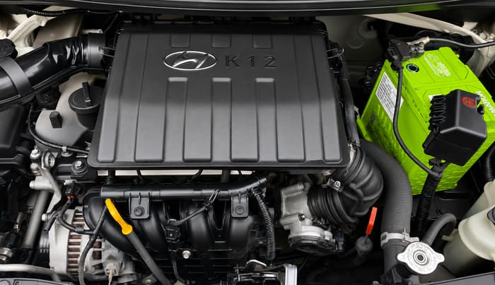 2017 Hyundai Grand i10 SPORTZ (O) AT 1.2 KAPPA VTVT, Petrol, Automatic, 31,831 km, Engine View