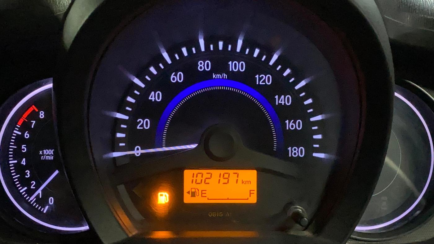 2014 Honda Amaze 1.2L I-VTEC S, Petrol, Manual, 1,02,204 km, Odometer Image