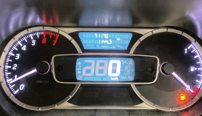 2021 Nissan Kicks XV 1.5, Petrol, Manual, 71,247 km, Odometer Image