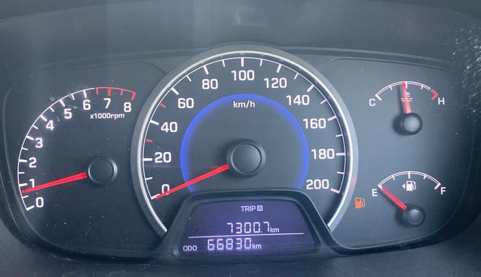 2016 Hyundai Grand i10 SPORTZ 1.2 KAPPA VTVT, Petrol, Manual, 66,829 km, Odometer Image