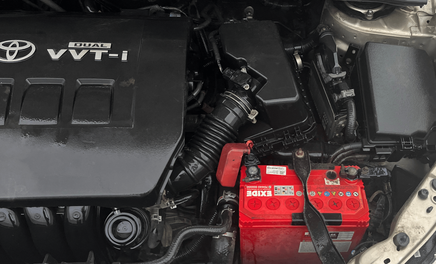 2014 Toyota Corolla Altis G CVT PETROL, Petrol, Automatic, 81,321 km, Engine View - Left