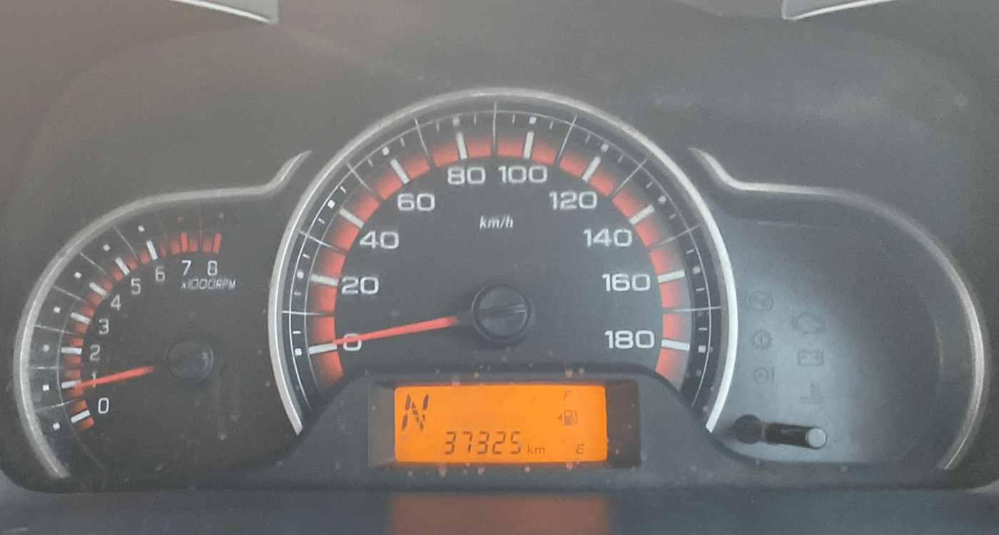 2016 Maruti Alto K10 VXI AMT, Petrol, Automatic, 37,327 km, Odometer Image