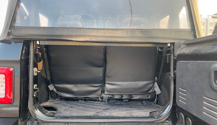 2023 Mahindra Thar LX D 4WD MT CONVERTIBLE, Diesel, Manual, 73,108 km, Boot Inside