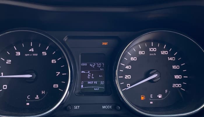 2018 Tata NEXON XZ PLUS PETROL, Petrol, Manual, 42,699 km, Odometer Image