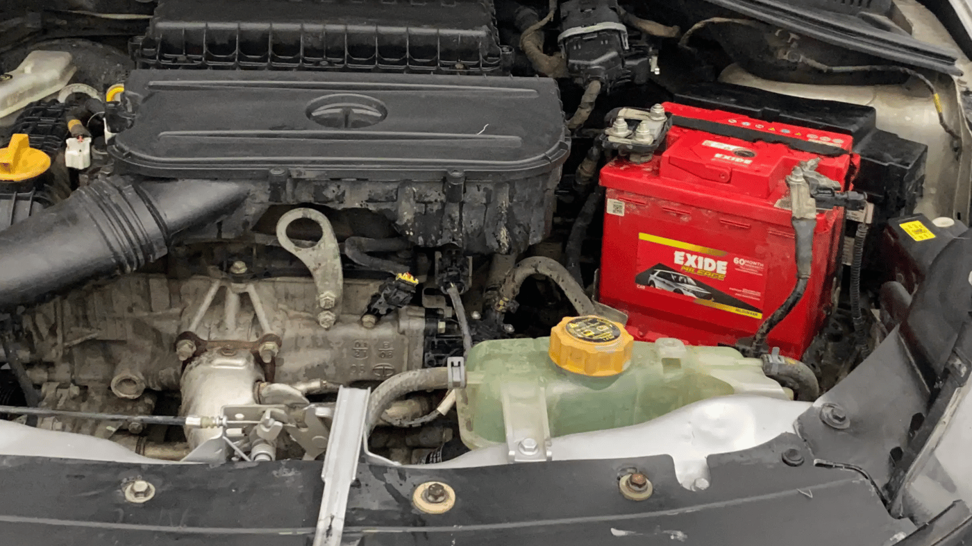 2021 Tata TIGOR XZ PETROL, Petrol, Manual, 76,410 km, Engine View - Left