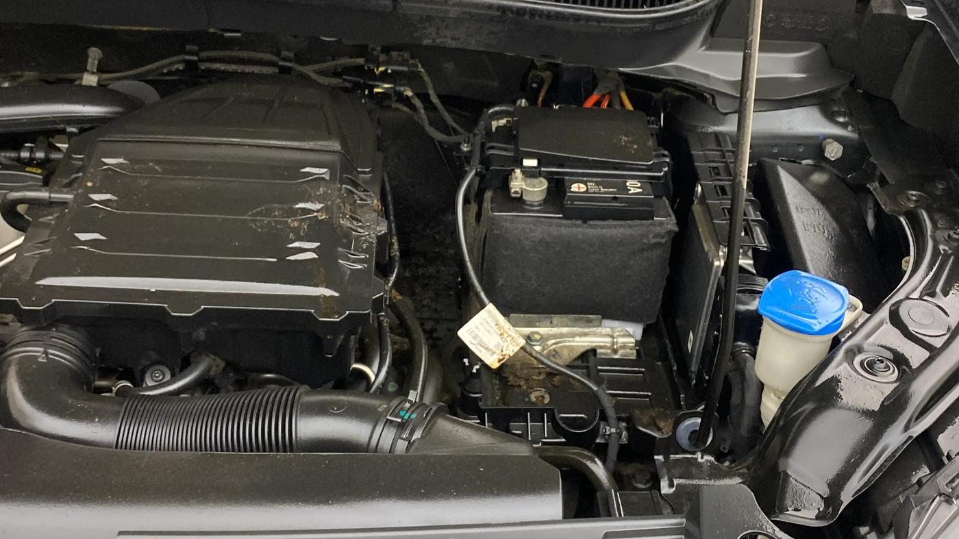 2022 Volkswagen TAIGUN COMFORTLINE 1.0 TSI MT, Petrol, Manual, 26,608 km, Engine View - Left