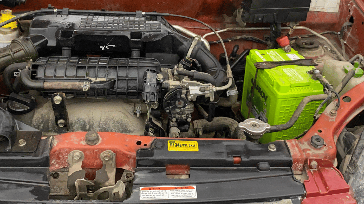 2015 Maruti Alto 800 LXI, Petrol, Manual, 5,825 km, Engine View - Left