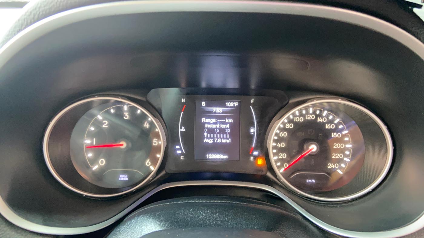 2018 Jeep Compass SPORT 2.0 DIESEL, Diesel, Manual, 1,32,974 km, Odometer Image