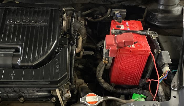 2015 Maruti Swift LXI (O), Petrol, Manual, 52,862 km, Engine View - Left
