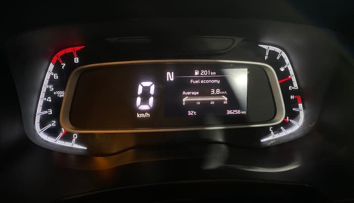 2022 KIA SONET HTX 1.0 IMT, Petrol, Manual, 36,203 km, Odometer Image