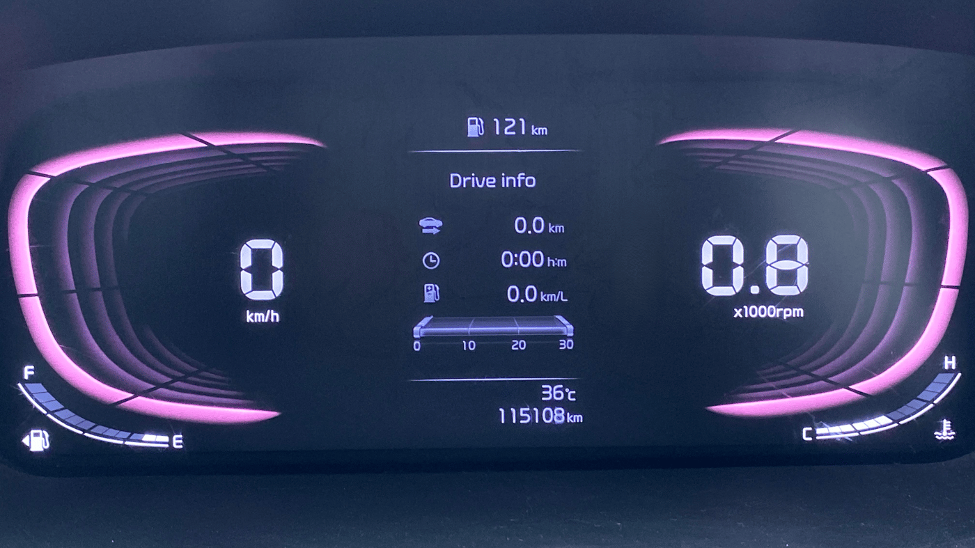 2022 KIA CARENS PRESTIGE PLUS 1.5 DIESEL 7 STR, Diesel, Manual, 1,15,064 km, Odometer Image
