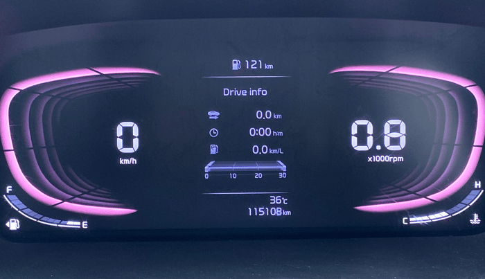 2022 KIA CARENS PRESTIGE PLUS 1.5 DIESEL 7 STR, Diesel, Manual, 1,15,064 km, Odometer Image