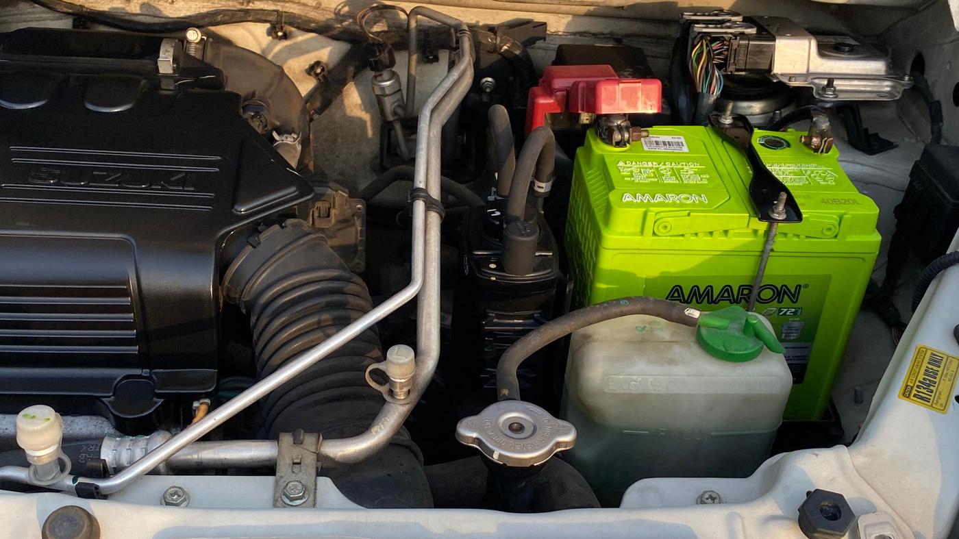 2018 Maruti Wagon R 1.0 VXI AMT, Petrol, Automatic, 25,963 km, Engine View - Left