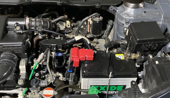 2023 Maruti BREZZA ZXI + SMART HYBRID, Petrol, Manual, 14,576 km, Engine View - Left